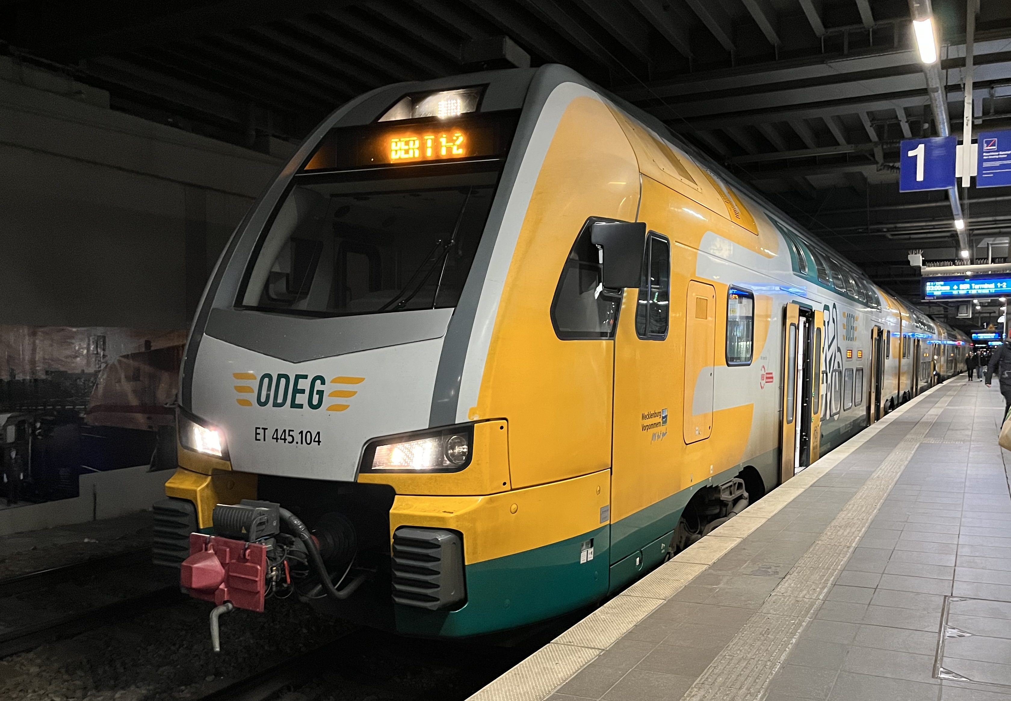 ODEG Stadler Kiss, Berlin Hbf